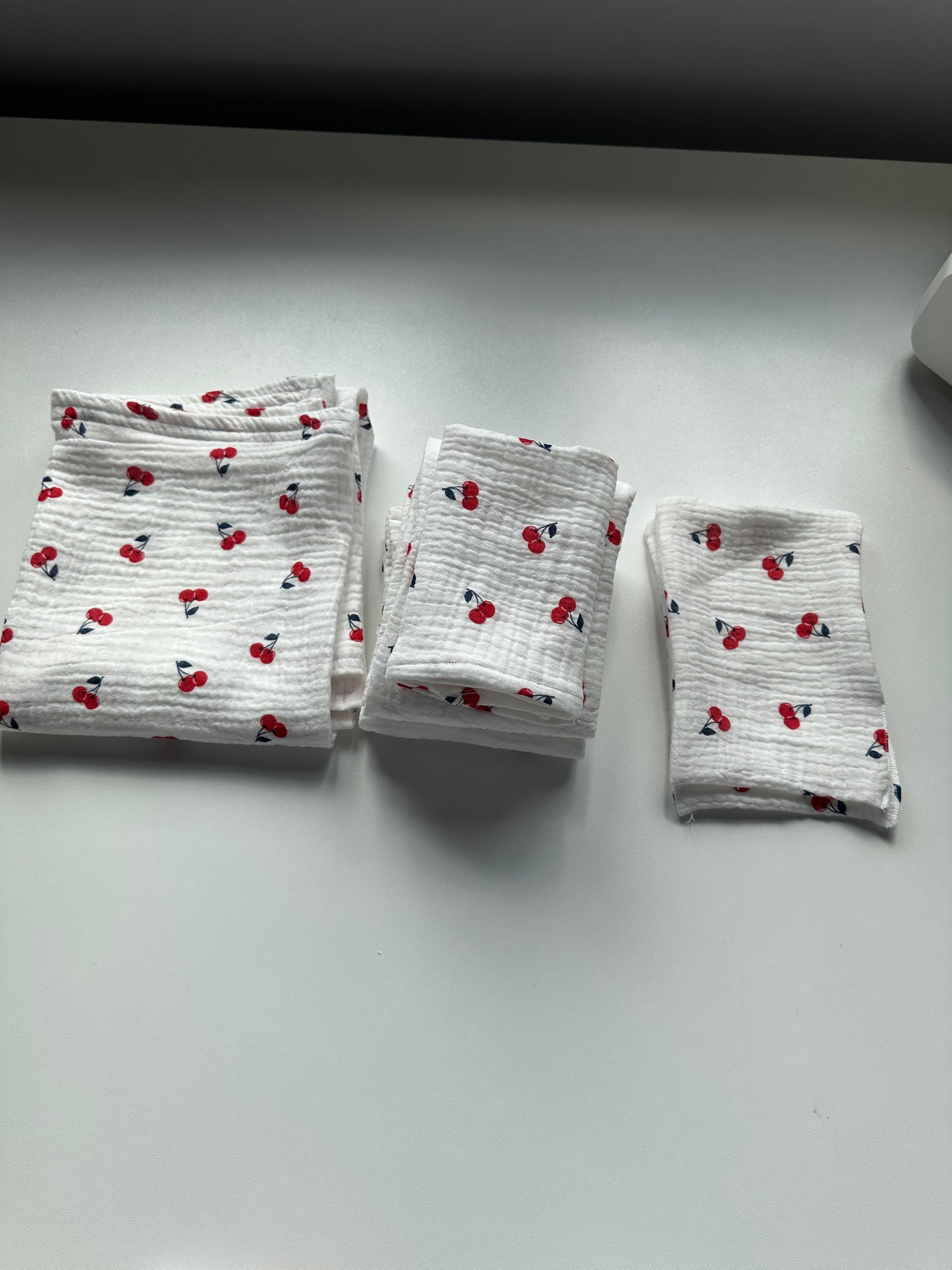 Muślinowy komplet pieluszek do pielęgnacji noworodka